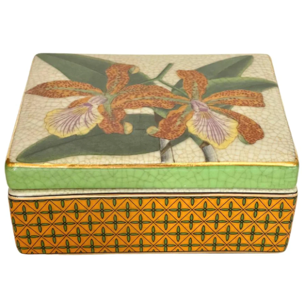 Jungla Trinket Box- Cattleya