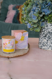 Art Series Candle/Diffuser- Japanese Honeysuckle