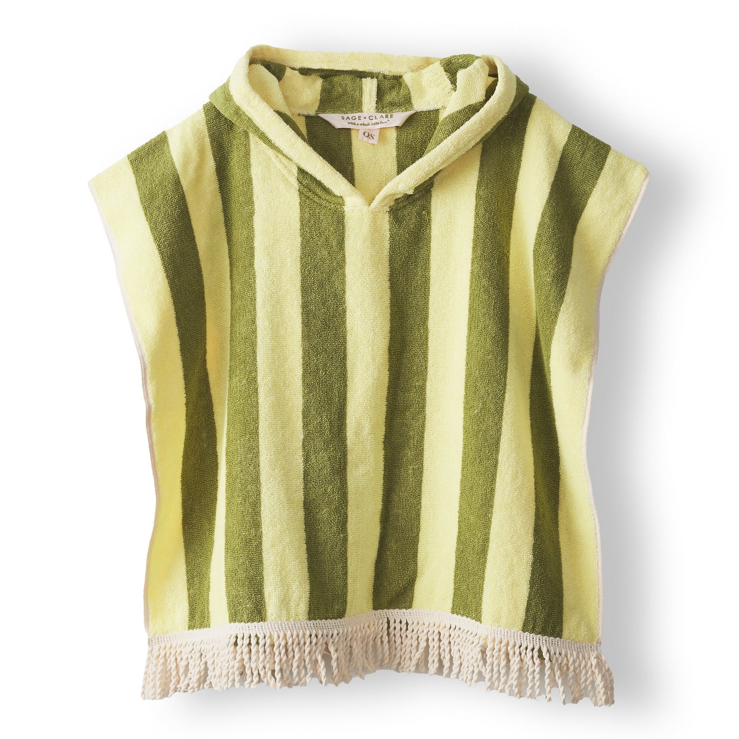 Sage and Clare Jarita Hooded Towel in Palm