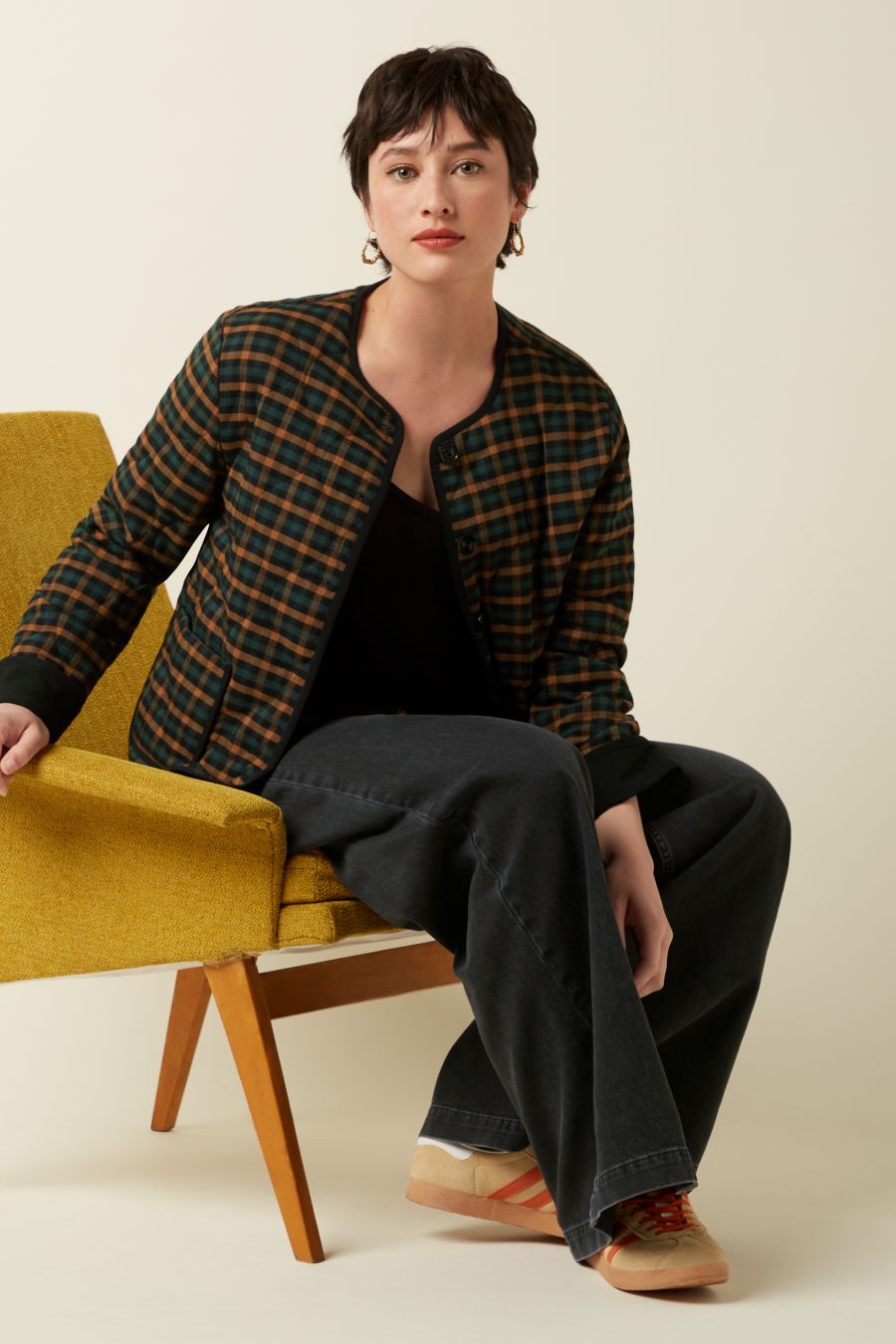 Jiggy Jacket- Brook Check