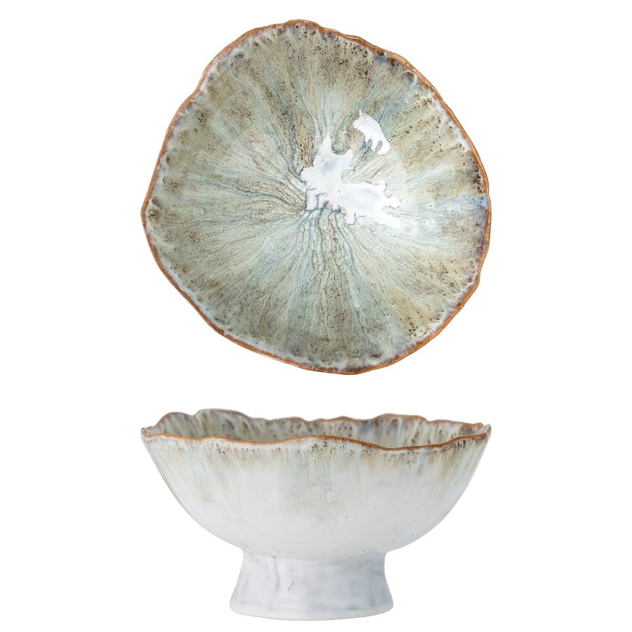 Bloomingville Joby Stoneware Bowl Blue