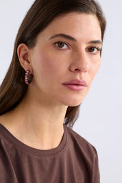 ELK the Label Jolle Hoop Earring in Espresso