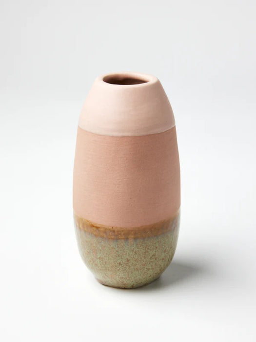 Dose Vase- Dusty Rose/ Cloudy Blue