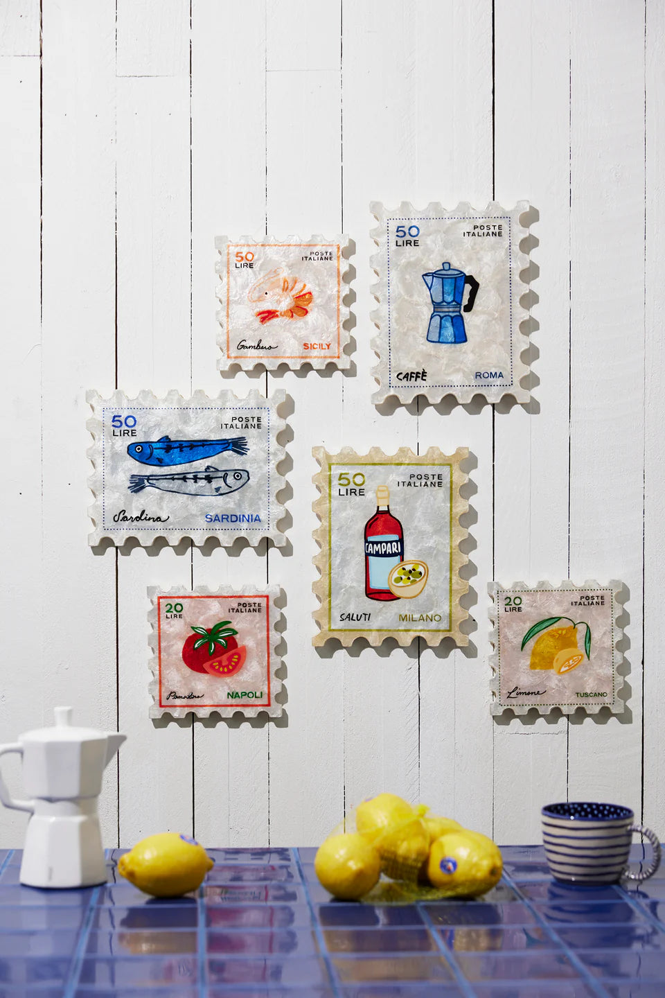 Caffe Stamp Wall Art