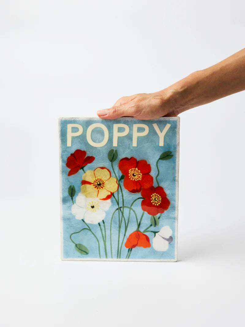 Market Wall Art- Poppy