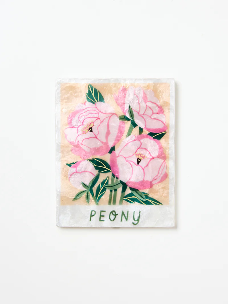 Market Wall Art- Peony