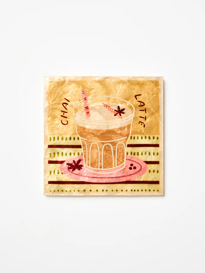 Barista Wall Art- Chai Latte