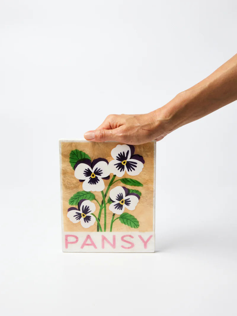 Market Wall Art- Pansy