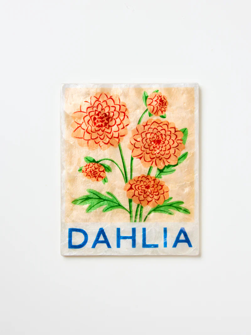 Market Wall Art- Dahlia