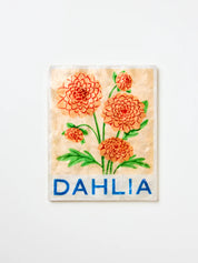 Market Wall Art- Dahlia