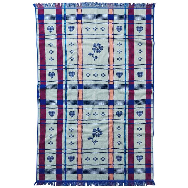 Josephine Bath Sheet- Blue Bell