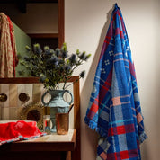 Josephine Bath Sheet- Blue Bell