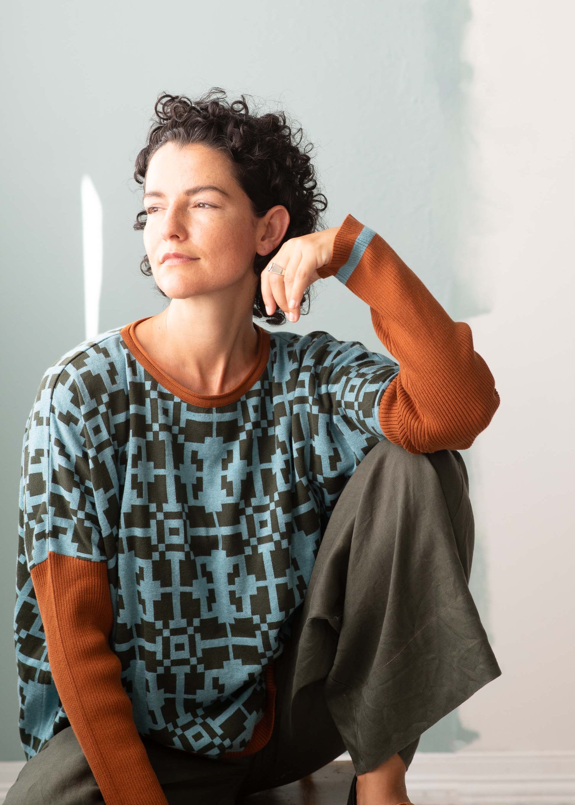 Lazybones Josephine Jumper in Suncup