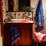 Josephine Bath Sheet- Blue Bell