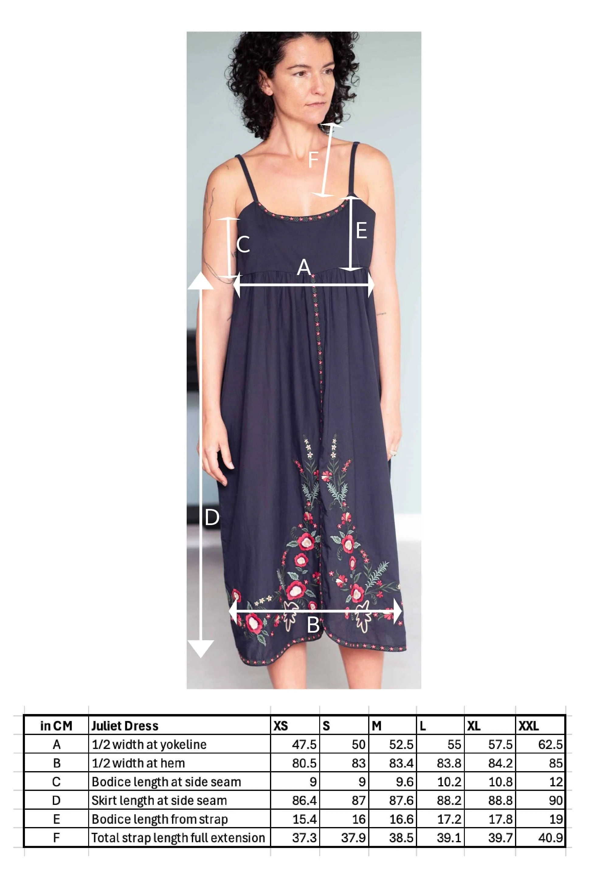 Juliet Dress- Charcoal