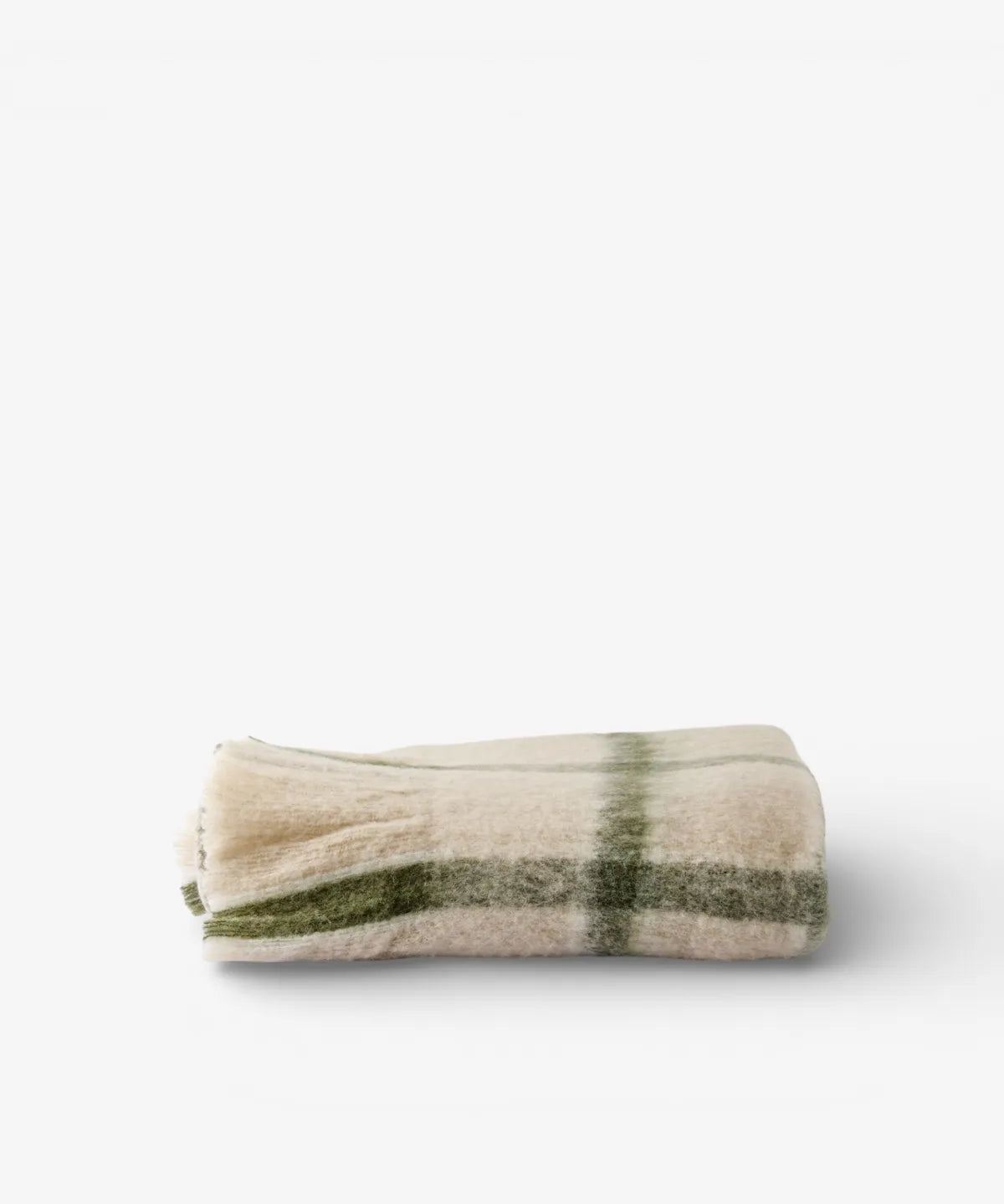 Juniper Check Throw- Green