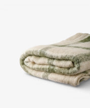 Juniper Check Throw- Green