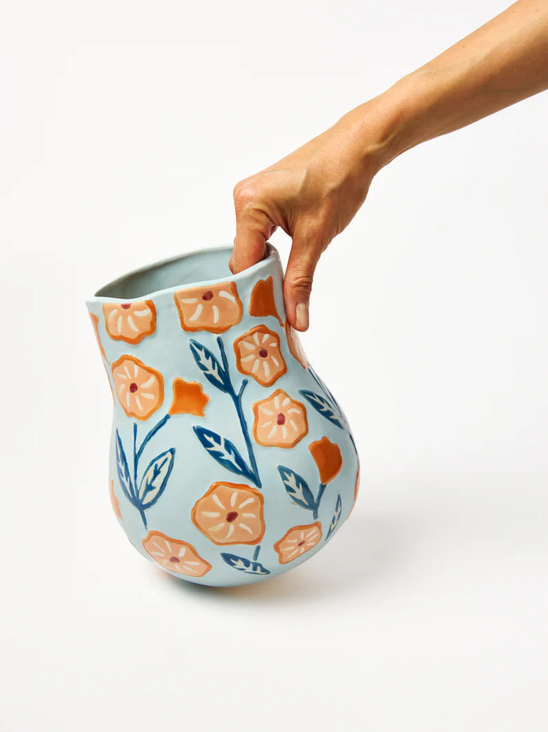 Juniper Vase- Blue