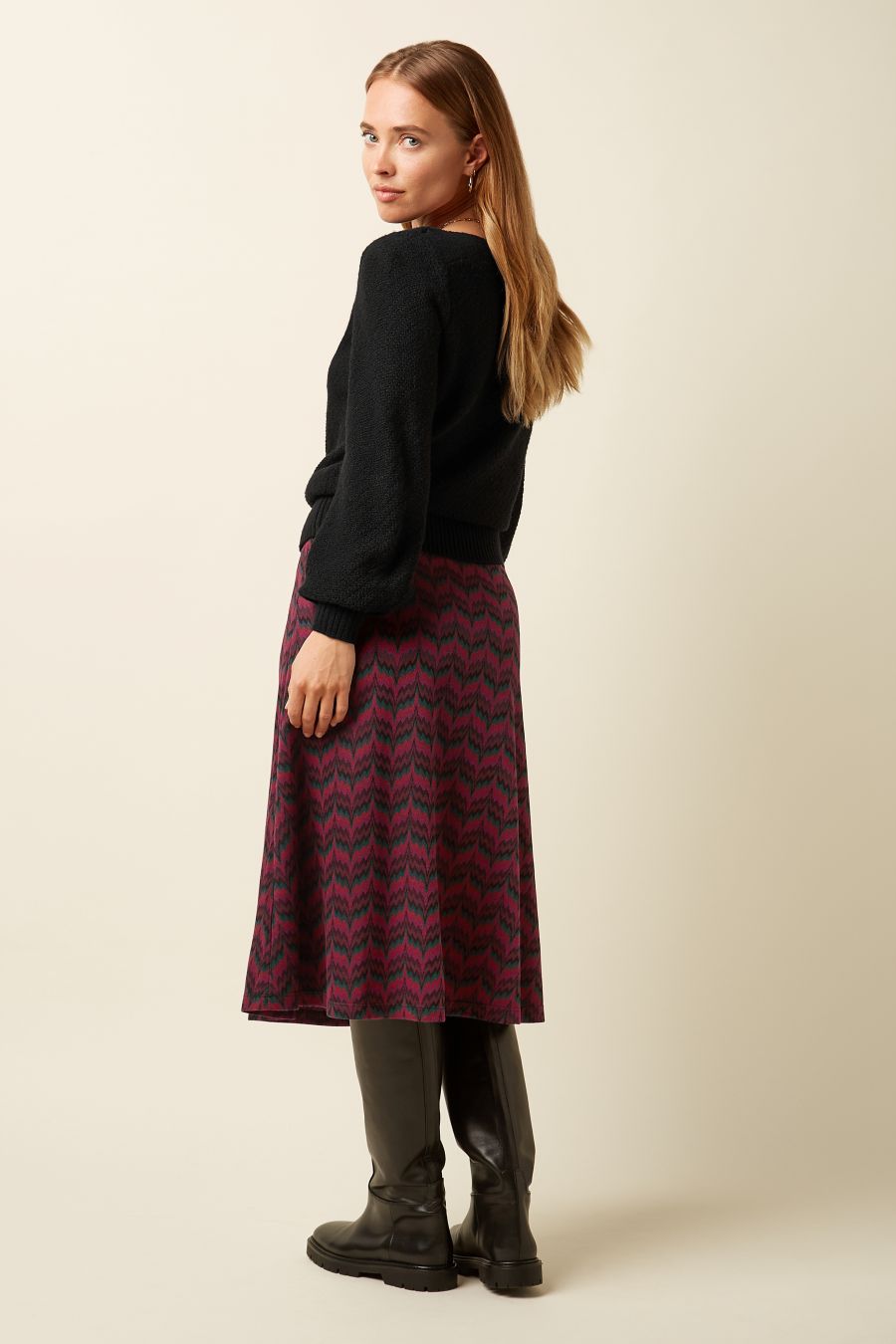 Juno Skirt- Estelle Zigzag