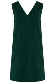 Kacy Tunic Dress- Green Cord