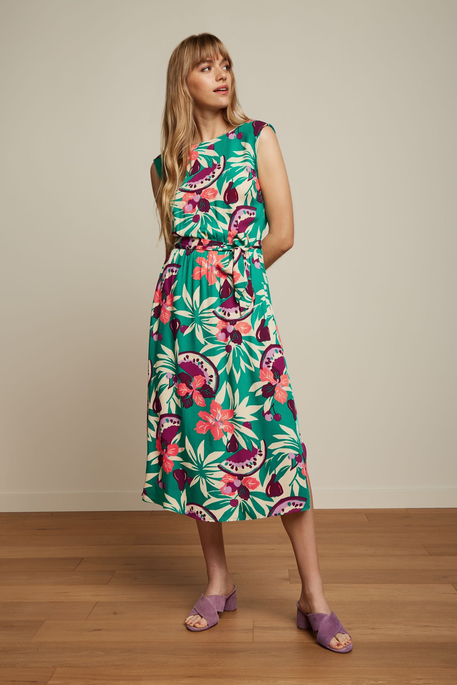King Louie Ellie Dress in Riri Print