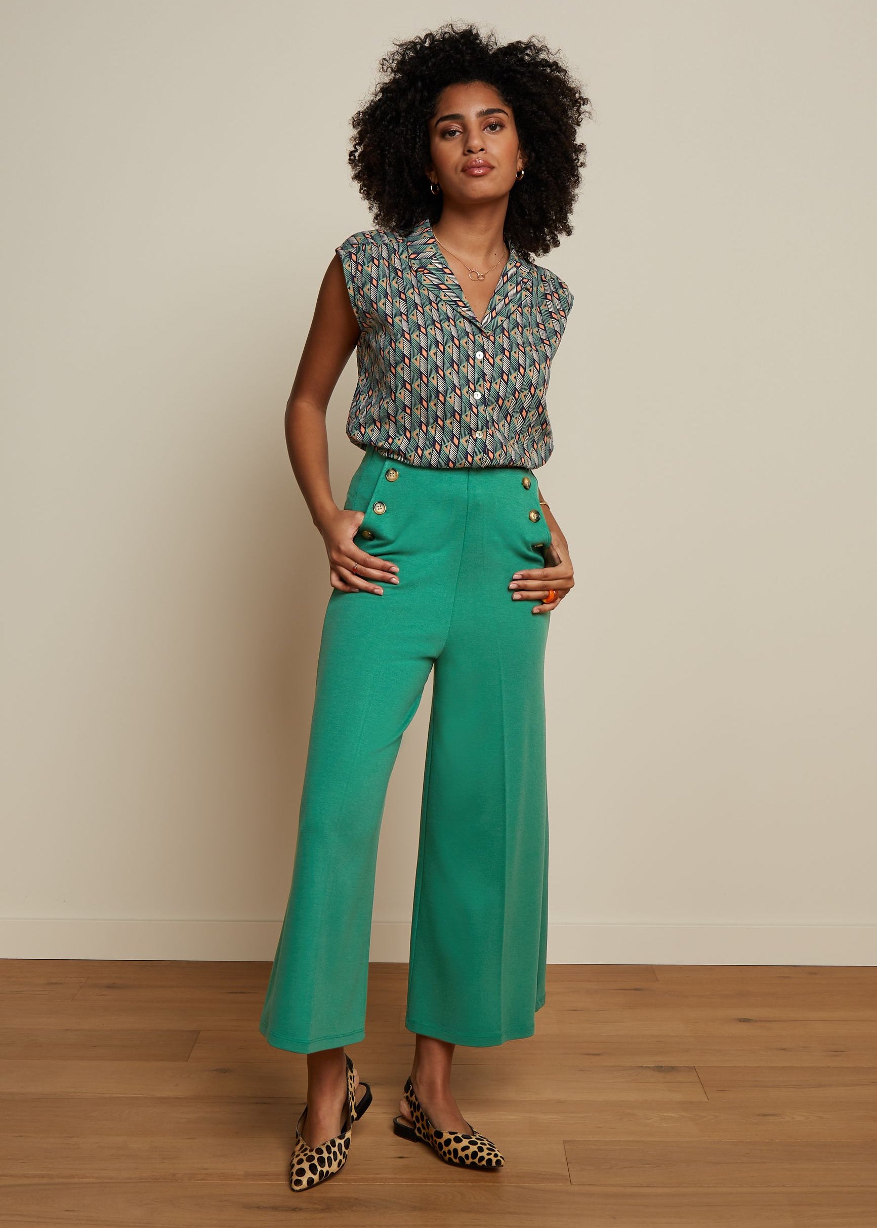 King Louie Pia Culotte in Milano Green