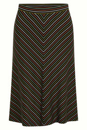 Juno Panel Skirt- Menchini Stripe
