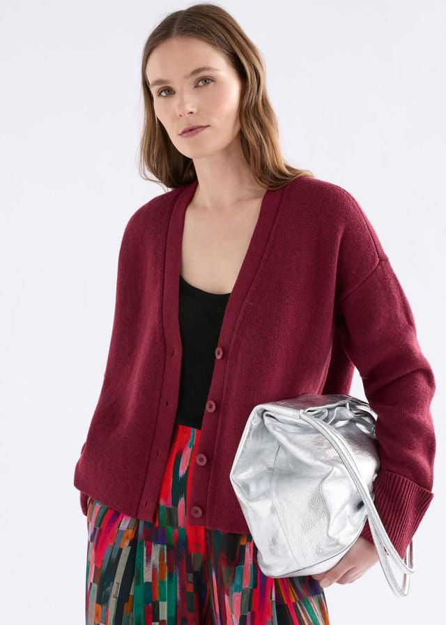 ELK Klee Cardi in Merlot