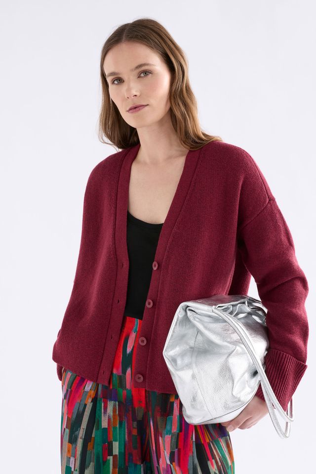 ELK Klee Cardi in Merlot