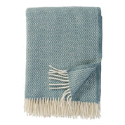 Klippan Sorbet Wool Blanket in Silky Blue