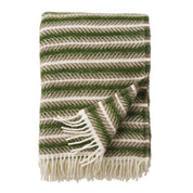 Klippan Oscar Eco Wool Blanket in Green