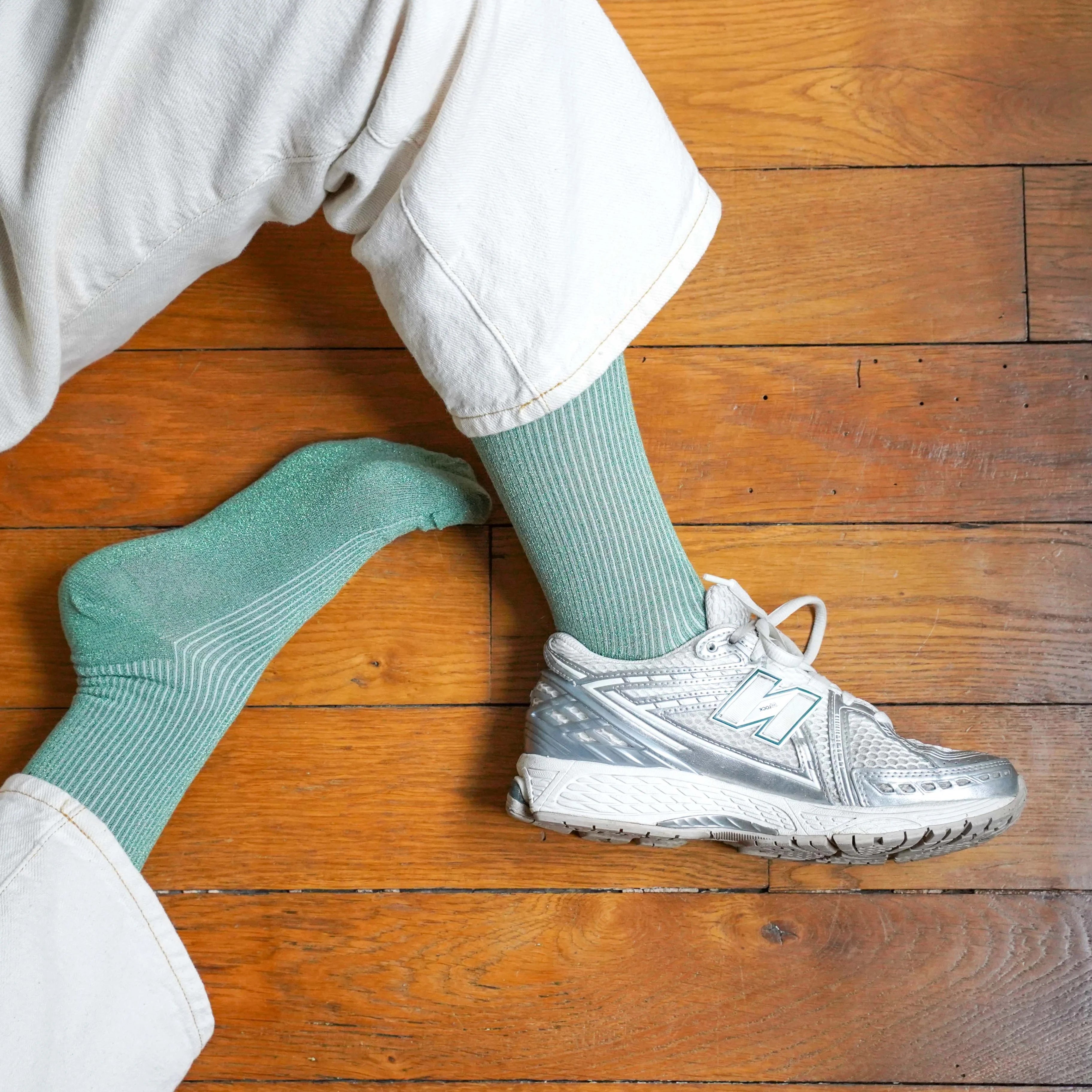 KlueLurexSocks_MintGreen.webp