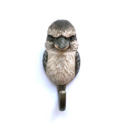 Wildlife Garden Wooden Carved Kookaburra Wall Hook