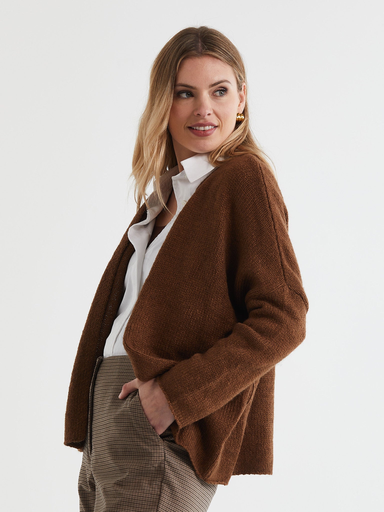 Lofty Cardi- Coffee
