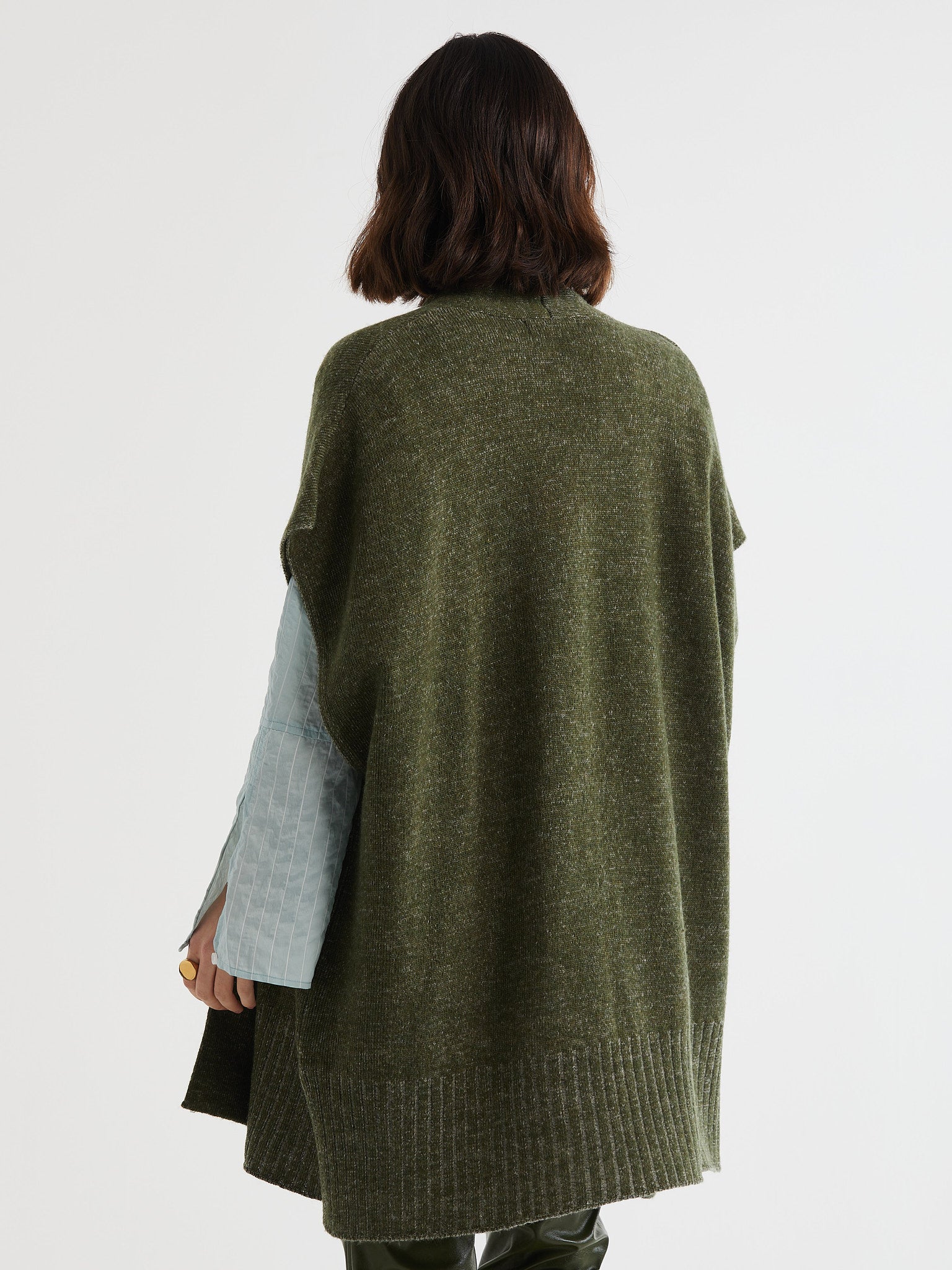 Two Tone Jacket- Olive