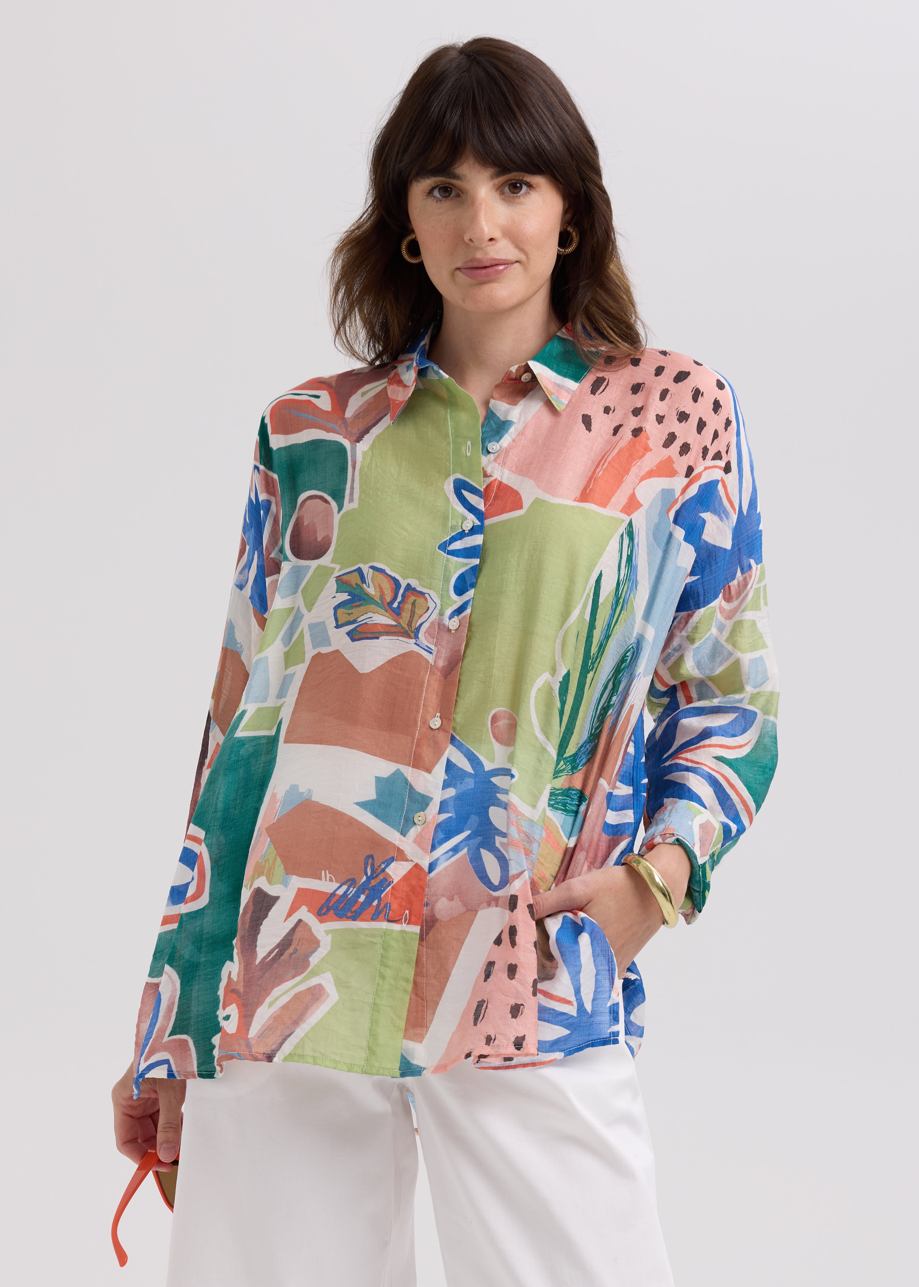 Flowy Shirt- Piazza Navona