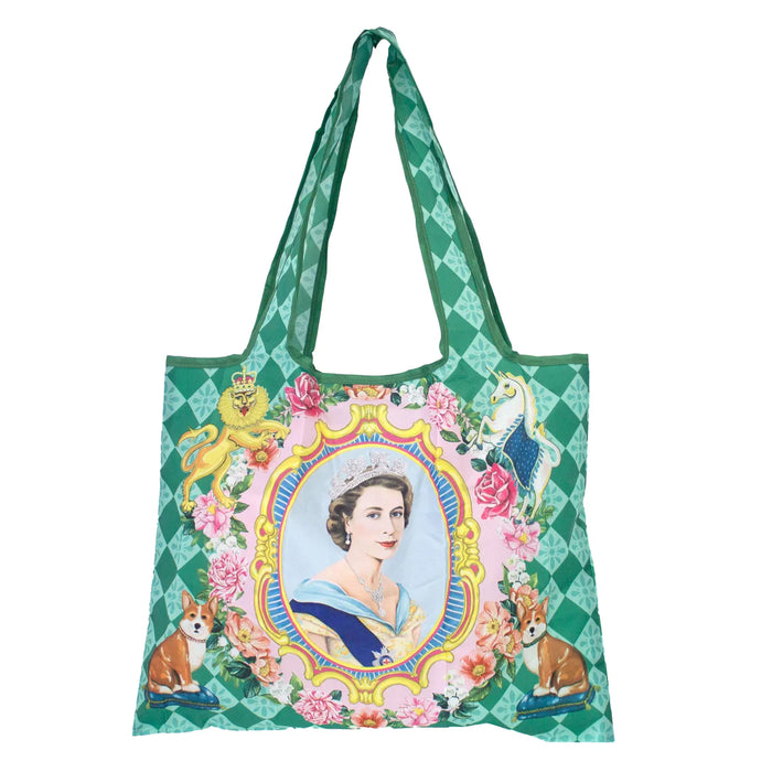 Foldable Shopper Bag- Her Majesty the Queen