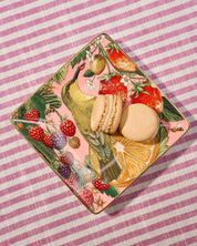 Square Trinket Tray-Bountiful Harvest