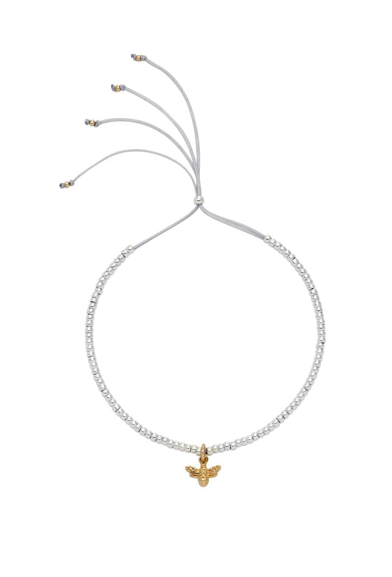 Laila Bee Bracelet- Silver