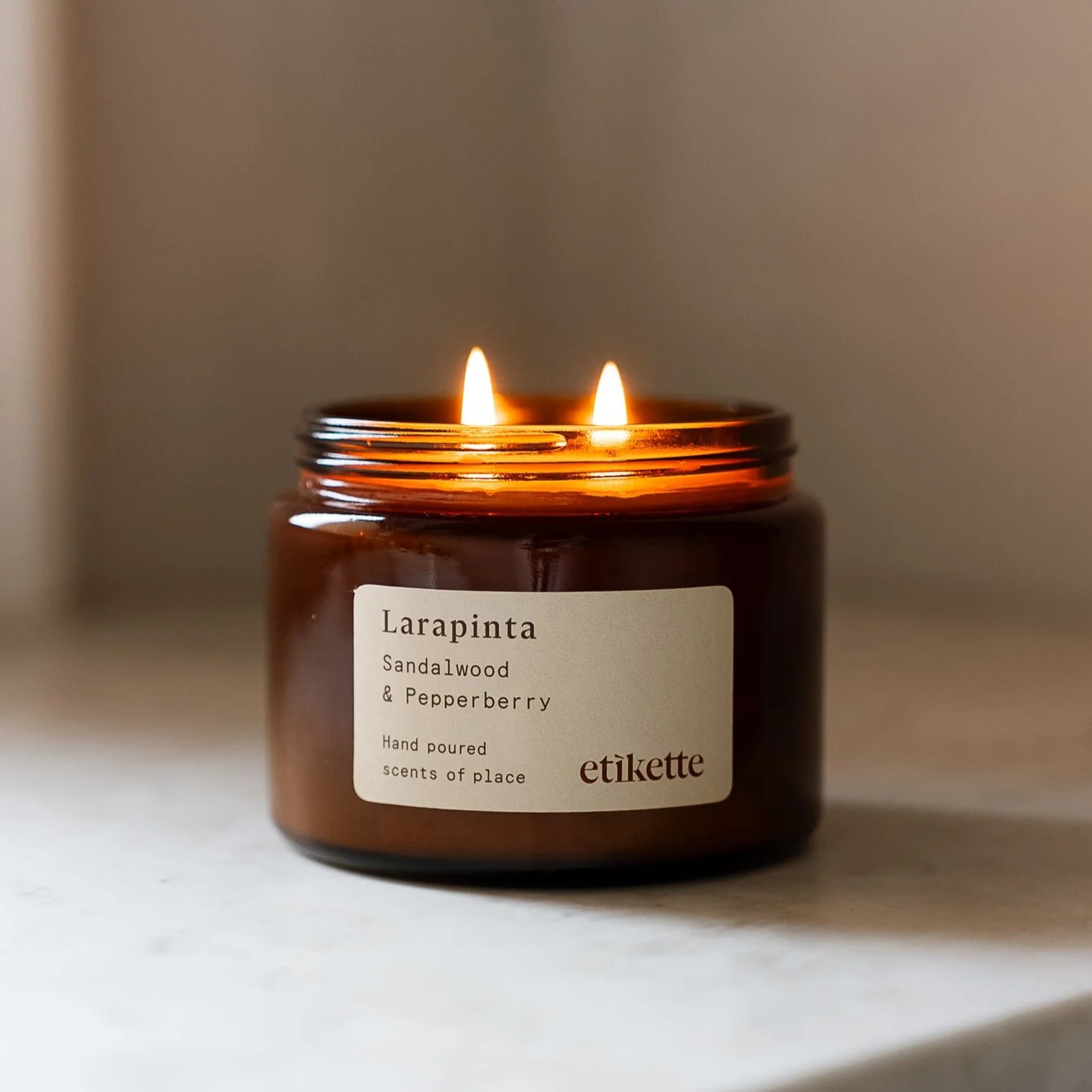 Larapinta- Sandalwood & Pepperberry Candle