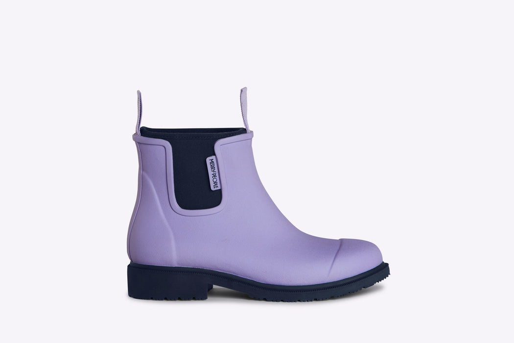 Bobbi Boots- Lavender & Navy
