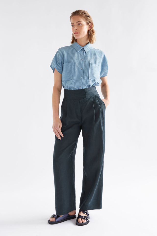 Lejer Pant- Navy