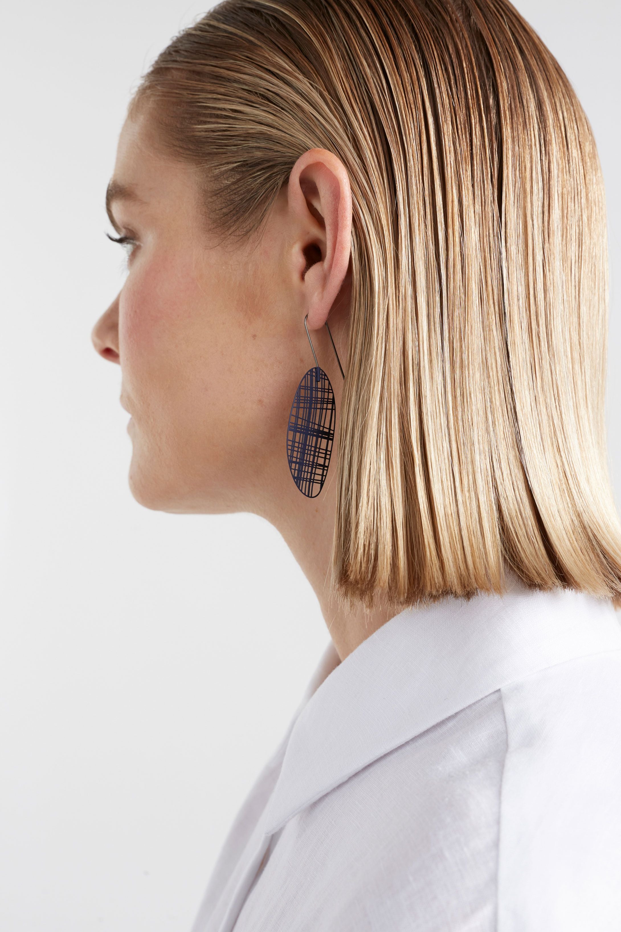 ELK Lek Earring- Bright Navy