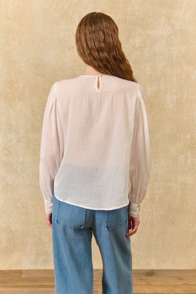 Leonide Blouse- Off White