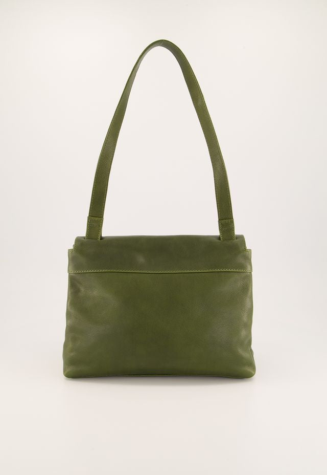 Line Shoulder Bag- Khaki