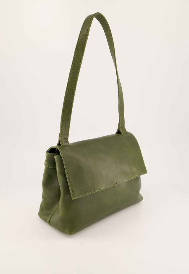 Line Shoulder Bag- Khaki
