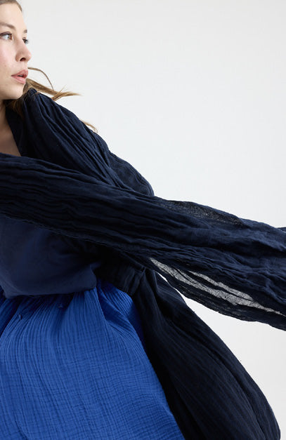 Classic Scarf-Soft Linen Gauze