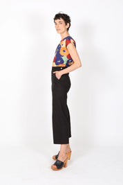 Peggy Lino Pants- Black