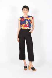 Olga De Polga Peggy Lino Pants in Black