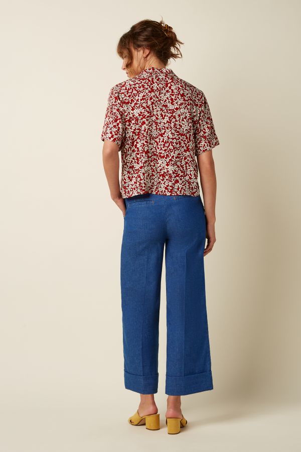 Lisa Culottes- Chambray